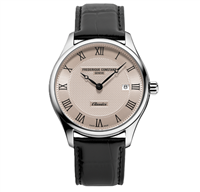 Armbanduhr Frederique Constant Herr Classics Quartz Date in Stahl FC-220CR5B6